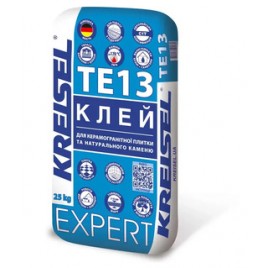 KREISEL Expert TE 13, клейова суміш для облицювання плиткою з керамограніту, 25кг