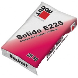 Стяжка Baumit Solido E225 для підлоги, товщина від 12 до 80мм Стяжка Baumit Solido E225 для підлоги, товщина від 12 до 80мм