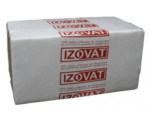 Утеплювач IZOVAT 30 (Ізоват) 1000*600*50мм, 6м2 в упаковці (плити)