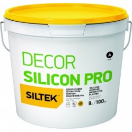 Силіконова штукатурка SILTEK DECOR SILICON PRO, 25кг