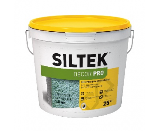 Акрилова штукатурка SILTEK DECOR PRO, 25кг