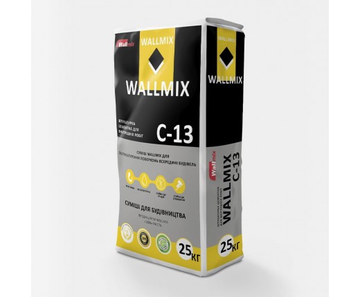 Wallmix C-17, цементна штукатурка, 25кг