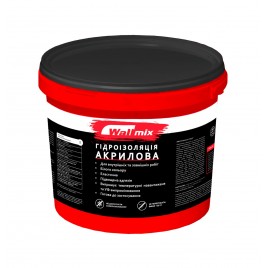 Гідроізоляція акрилова WALLMIX (3л), 4,2кг