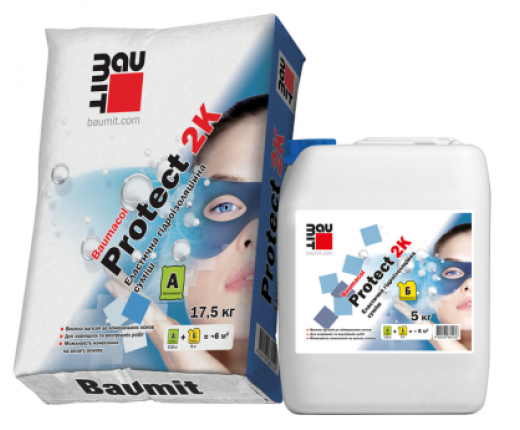 Baumit Protect A1 гідроізоляційна суміш, мішок 25кг