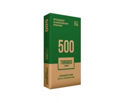 Цемент М-500 ПЦ І-500/Р (Полімін), 25кг