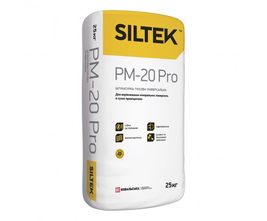 Штукатурка Siltek РМ-20 PRO (25кг)