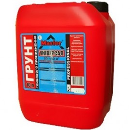 Майстер-Універсал, ґрунтовка глибокого проникнення для внутрішніх та зовнішніх робіт, 10л