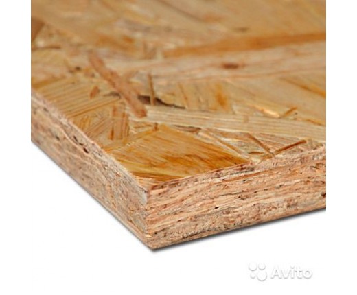 OSB 22, панелі для обробки приміщень (18мм*1,25м*2,5м)